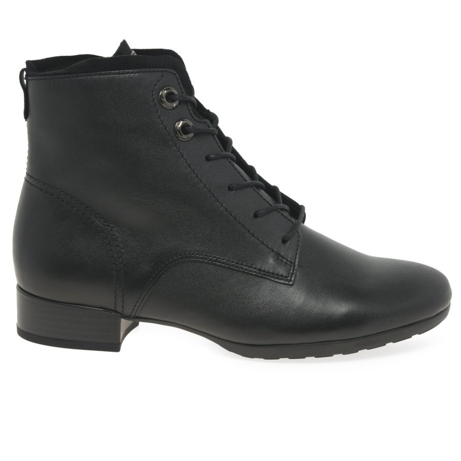 Gabour | Exclusif Bateau Bottines Femme Noir